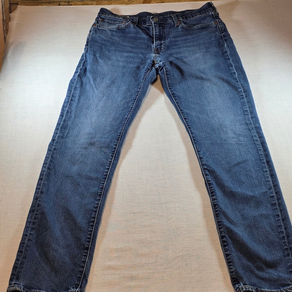 Levis 511 Slim Fit Blue Denim Jeans Mens 33x34 Medium Wash 04511-4580